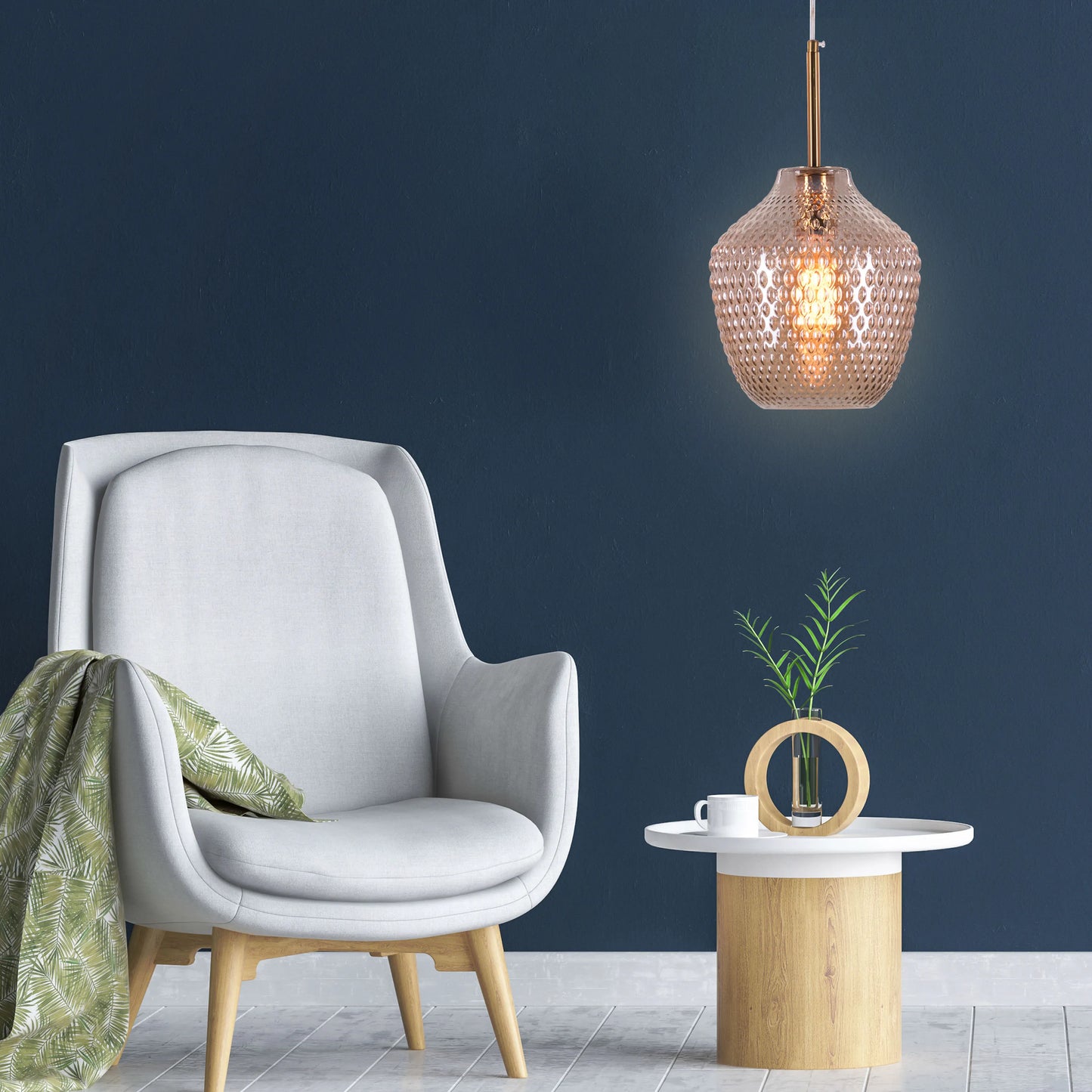 Sophisticated Sanctuary Glass Pendant Light to Enhance Your Home's Aesthetic