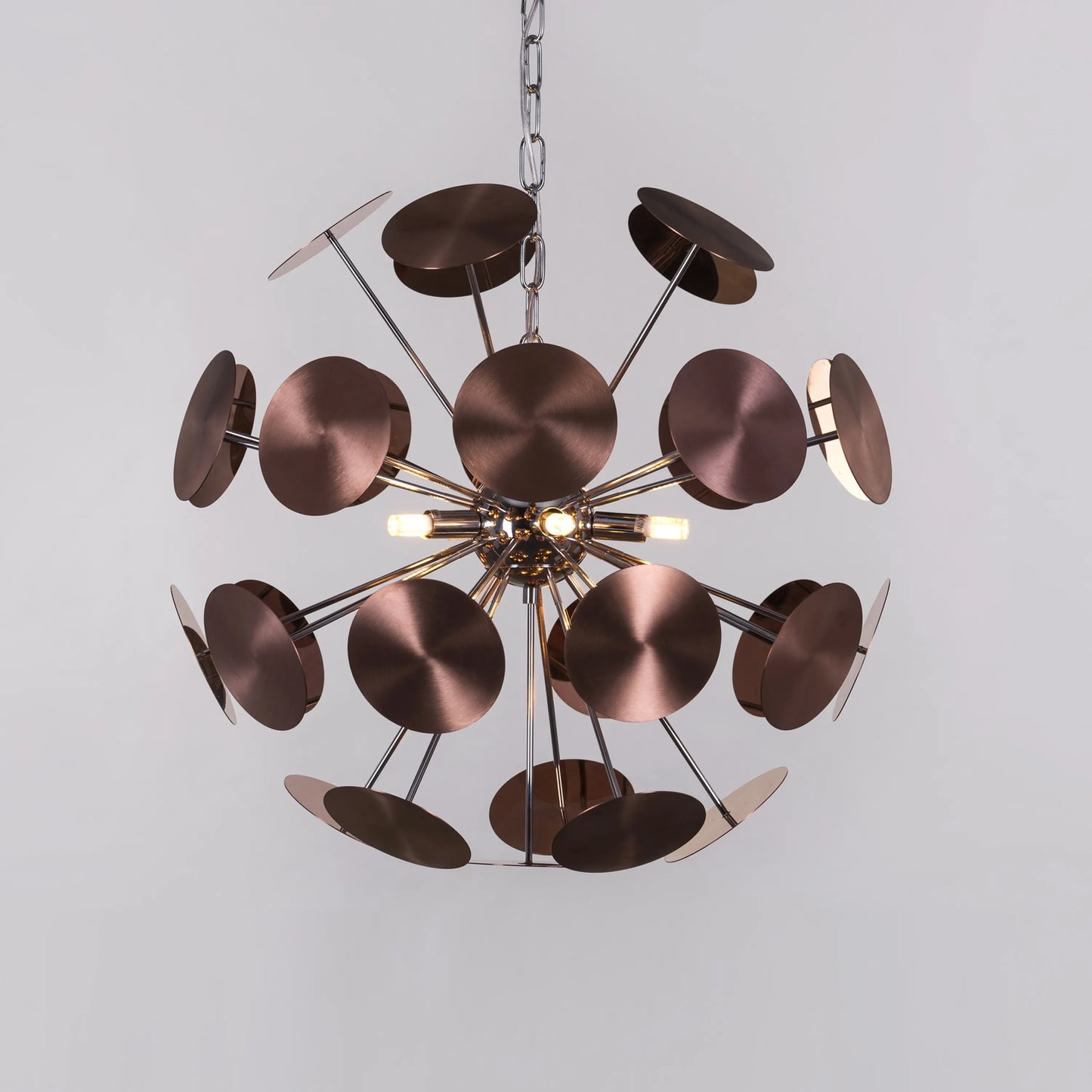 Always & Never Chandelier in copper finish