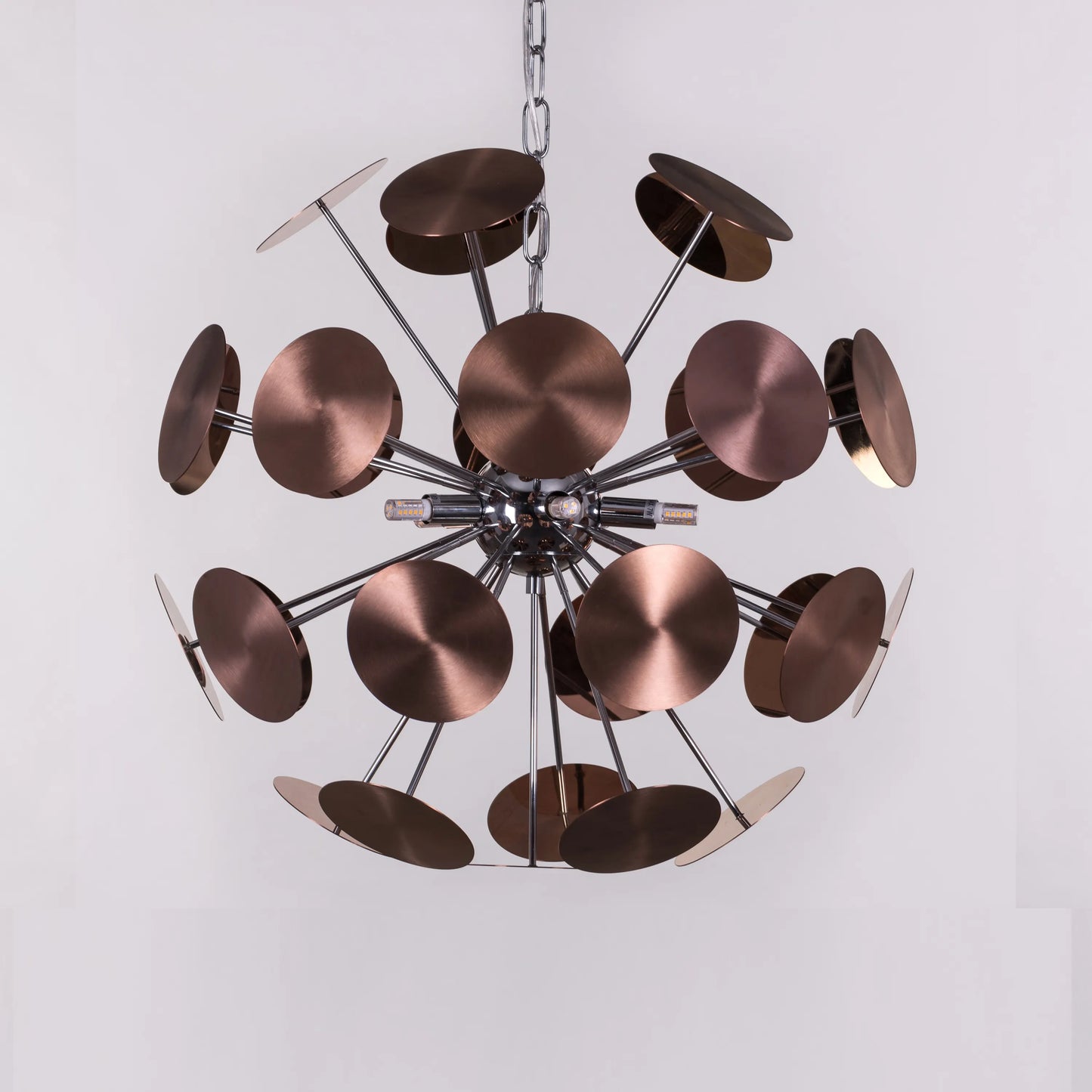 Always & Never (Small, Copper) Metal Chandelier