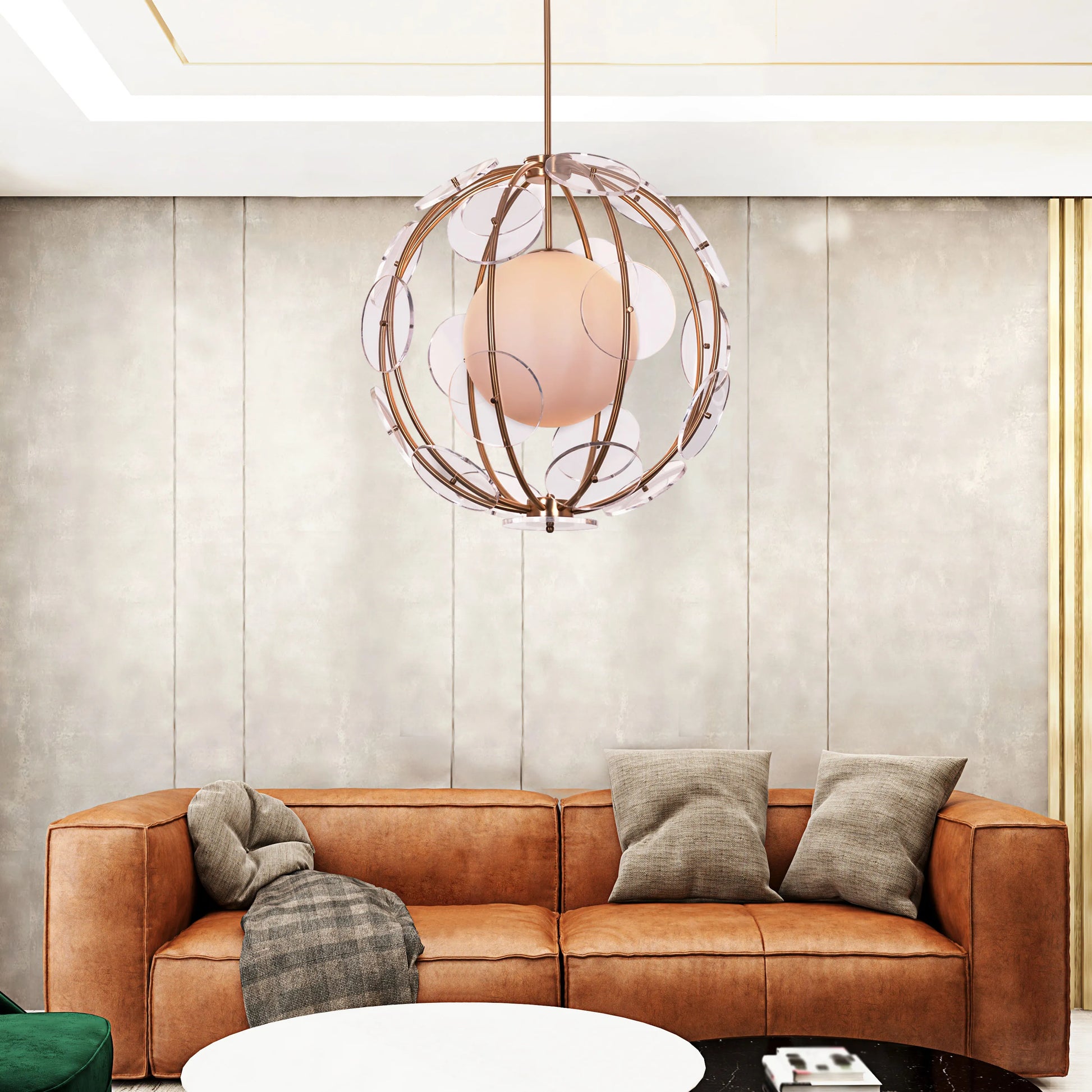 Bold Slay The Summer Gold Pendant Light for a Luxe Look