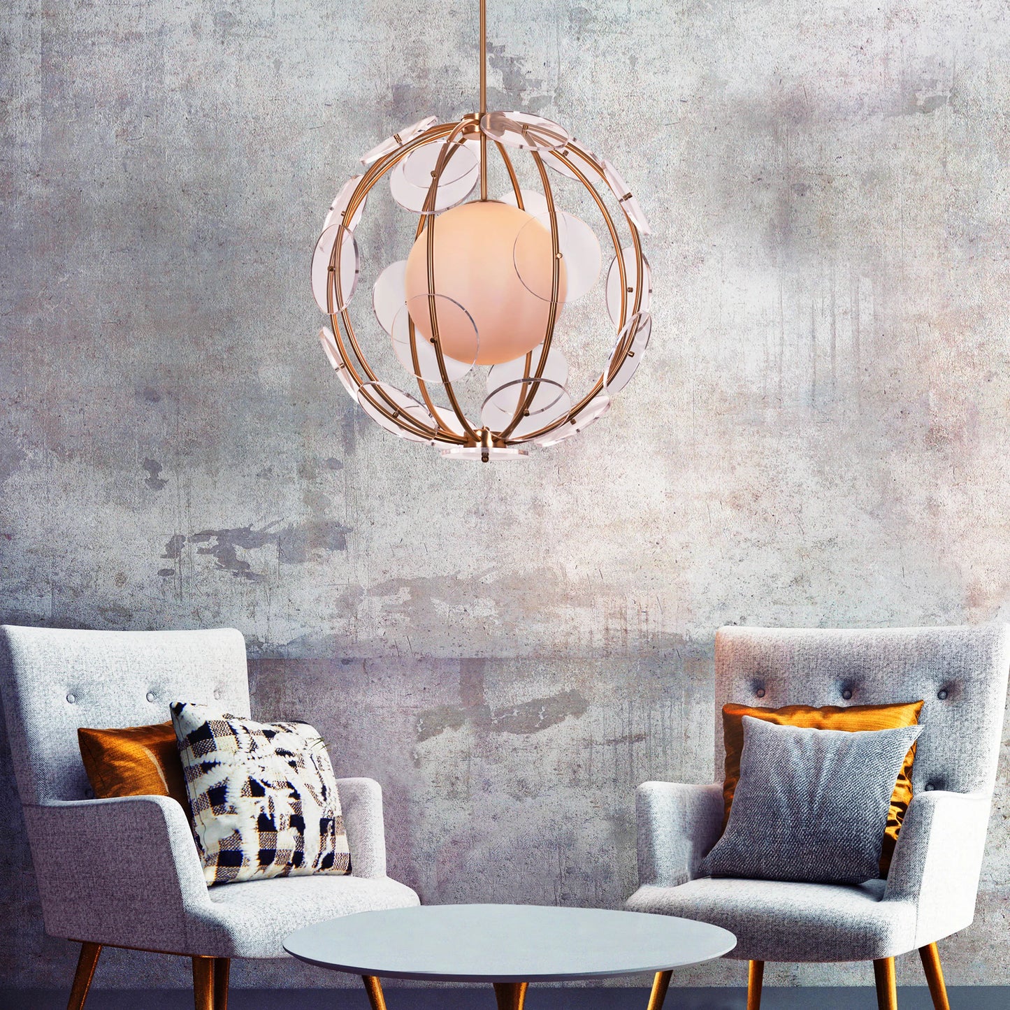 Bold Slay The Summer Gold Pendant Light for a Luxe Look