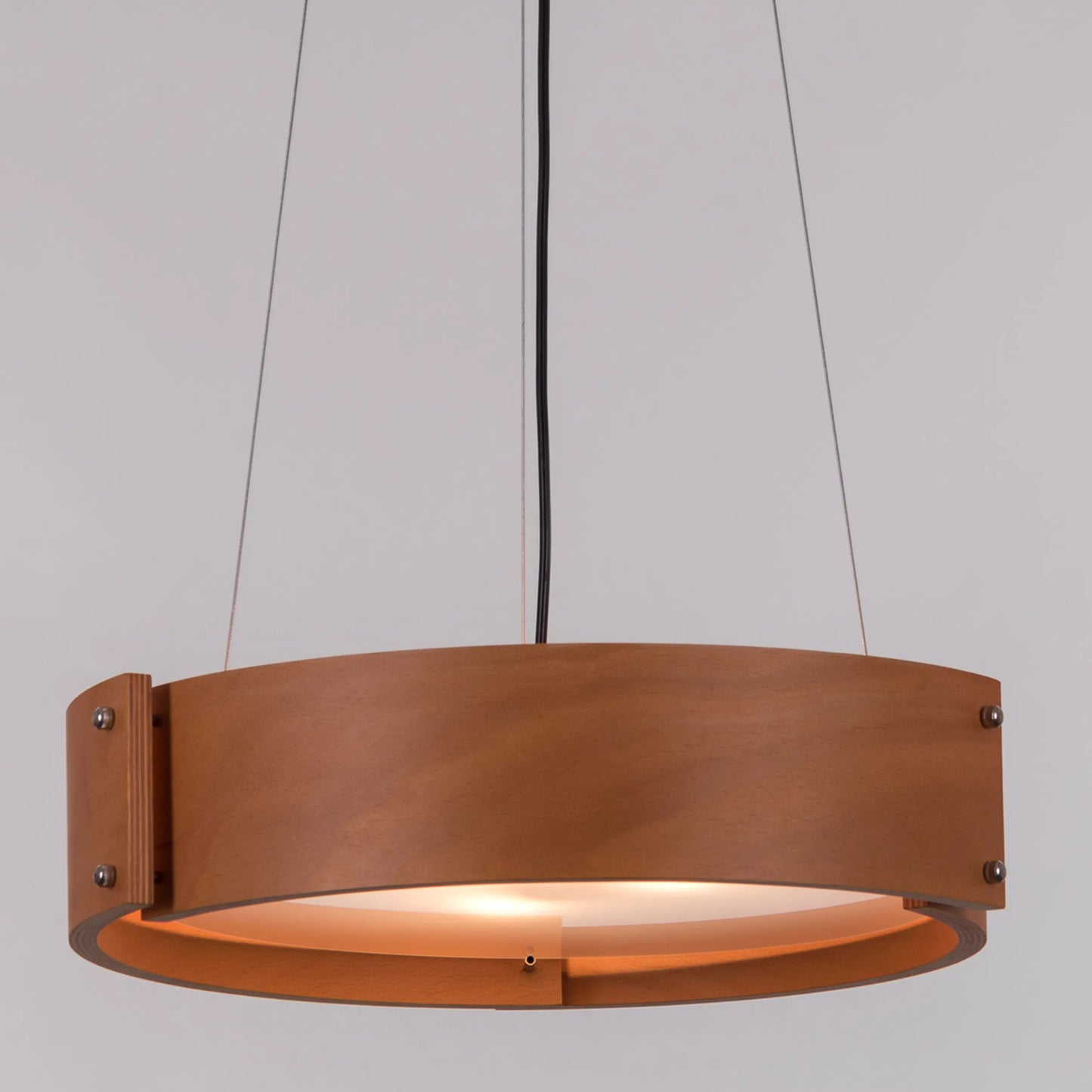 Swiss Chalet (Maple) Wooden Pendant Light