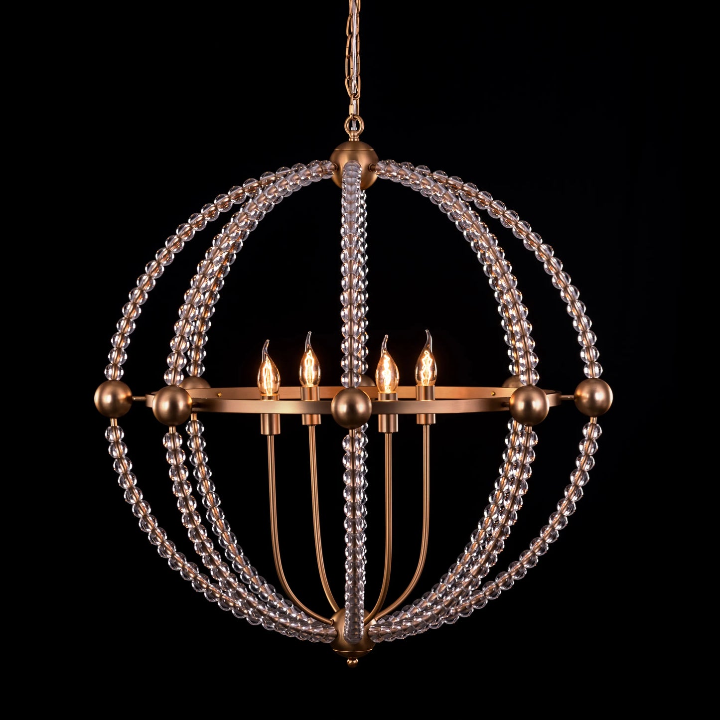 Evening Skies Crystal Chandelier