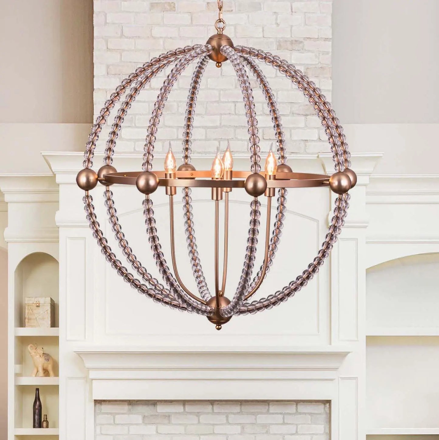 Evening Skies Crystal Chandelier