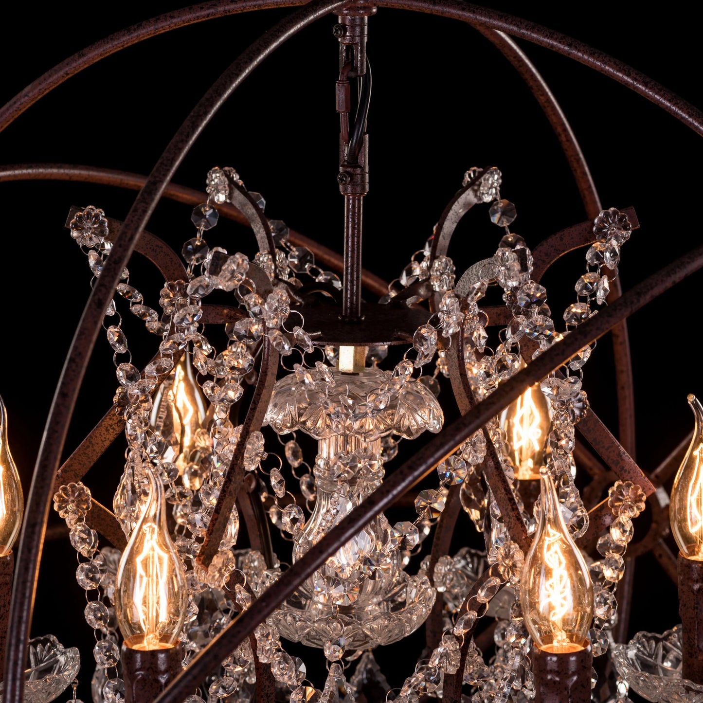 Moonlight Rendezvous Crystal Chandelier