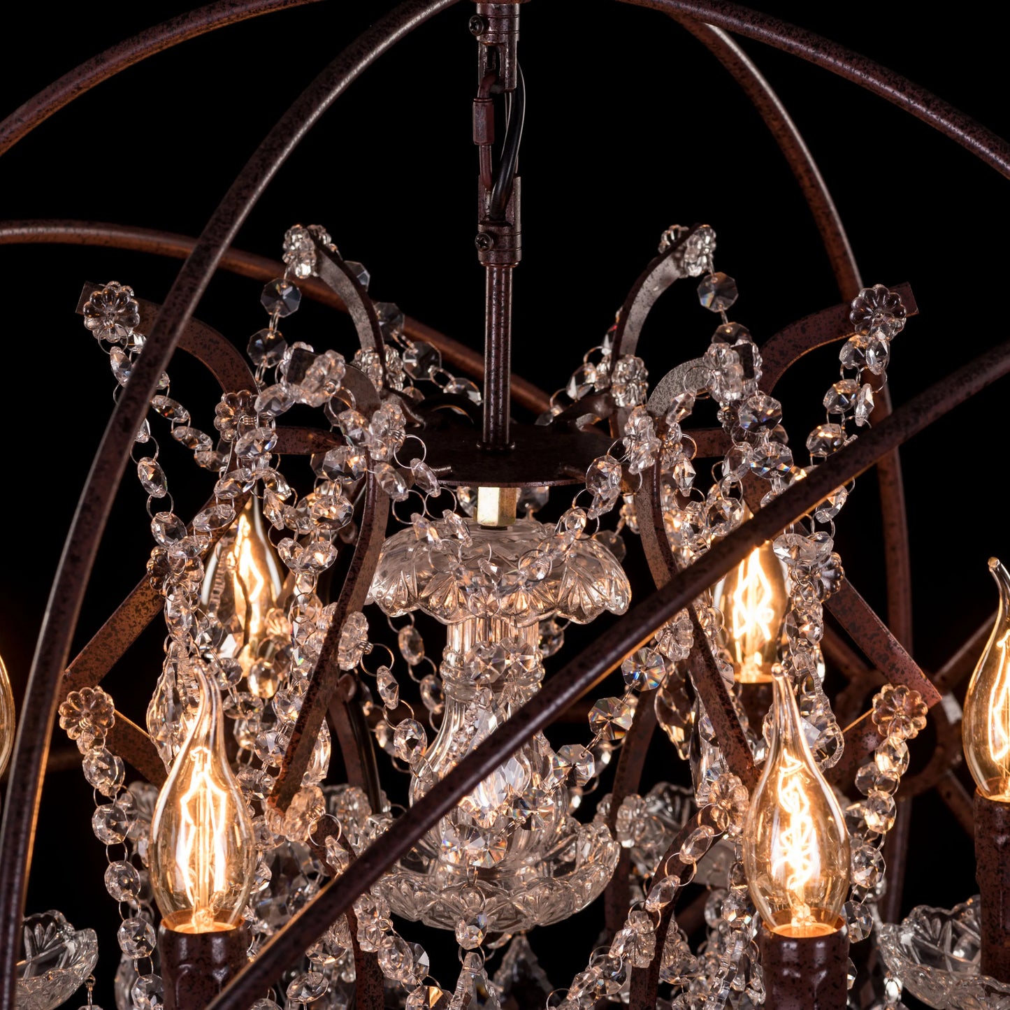 Moonlight Rendezvous Crystal Chandelier