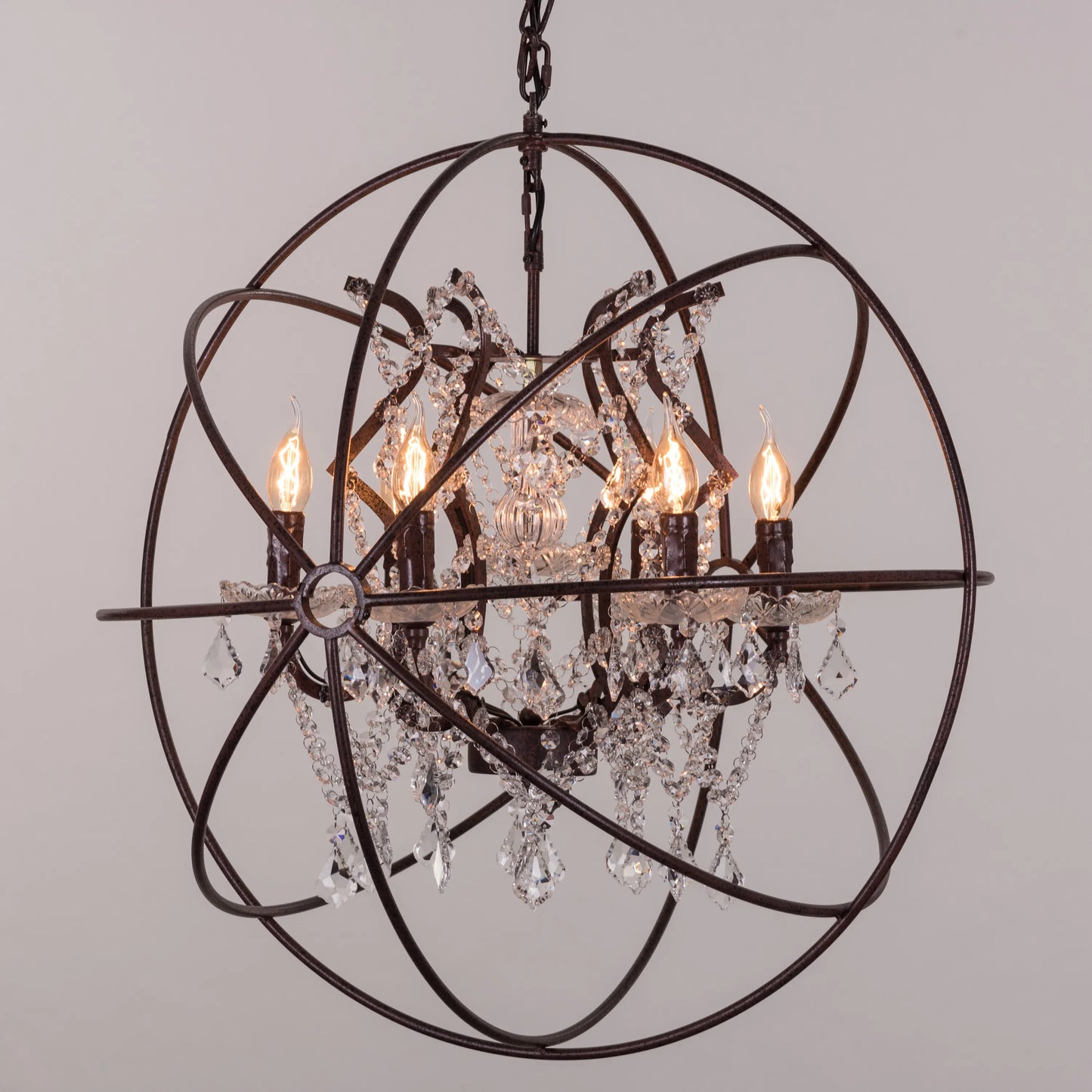 Moonlight Rendezvous Crystal Chandelier