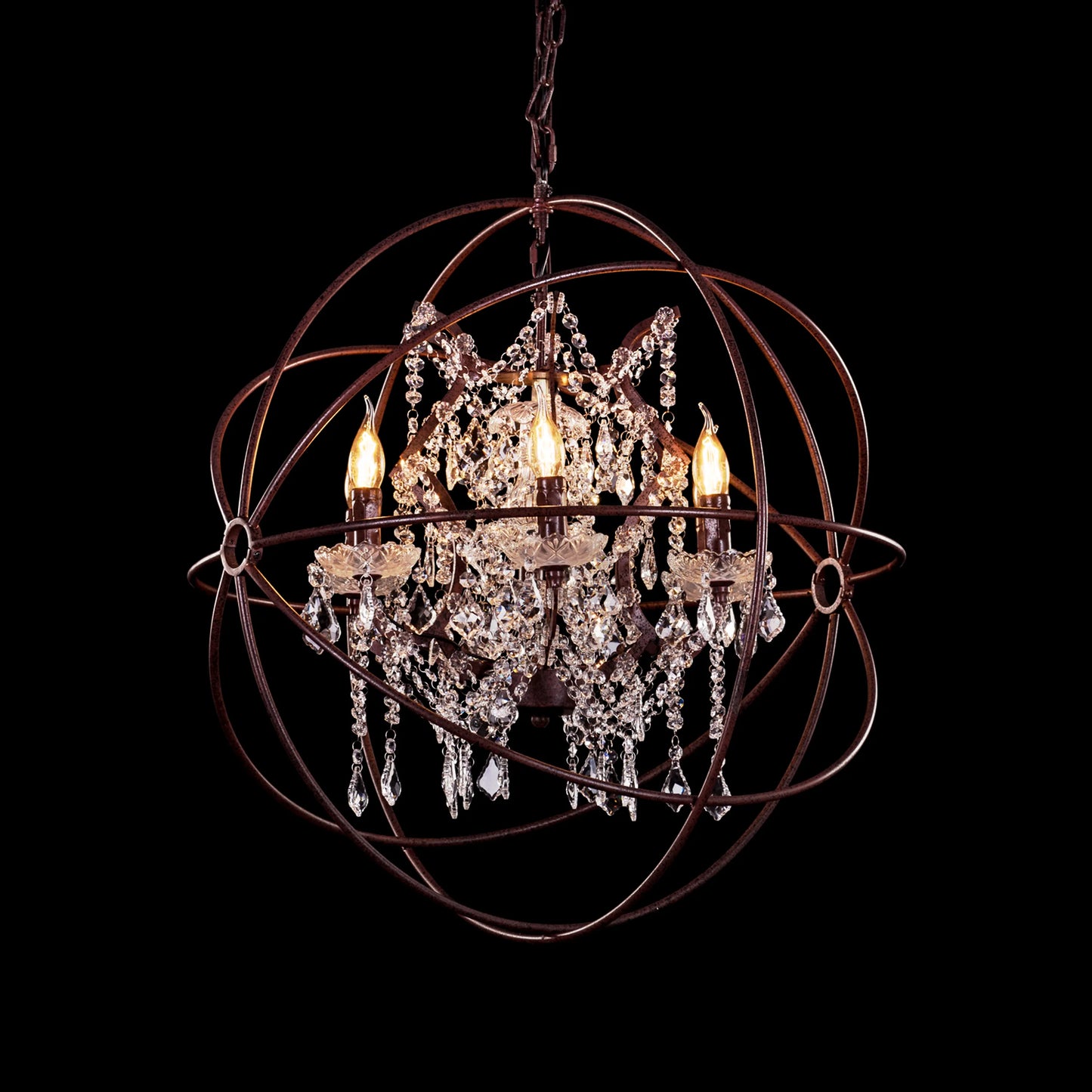 Moonlight Rendezvous Crystal Chandelier