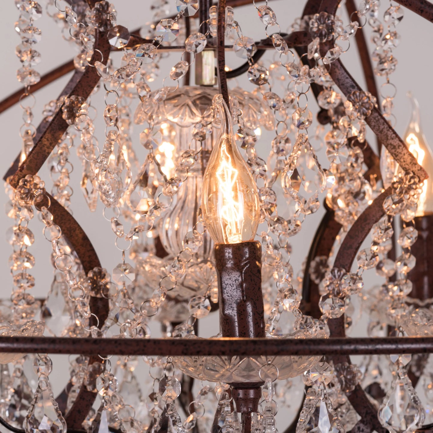 Moonlight Rendezvous Crystal Chandelier