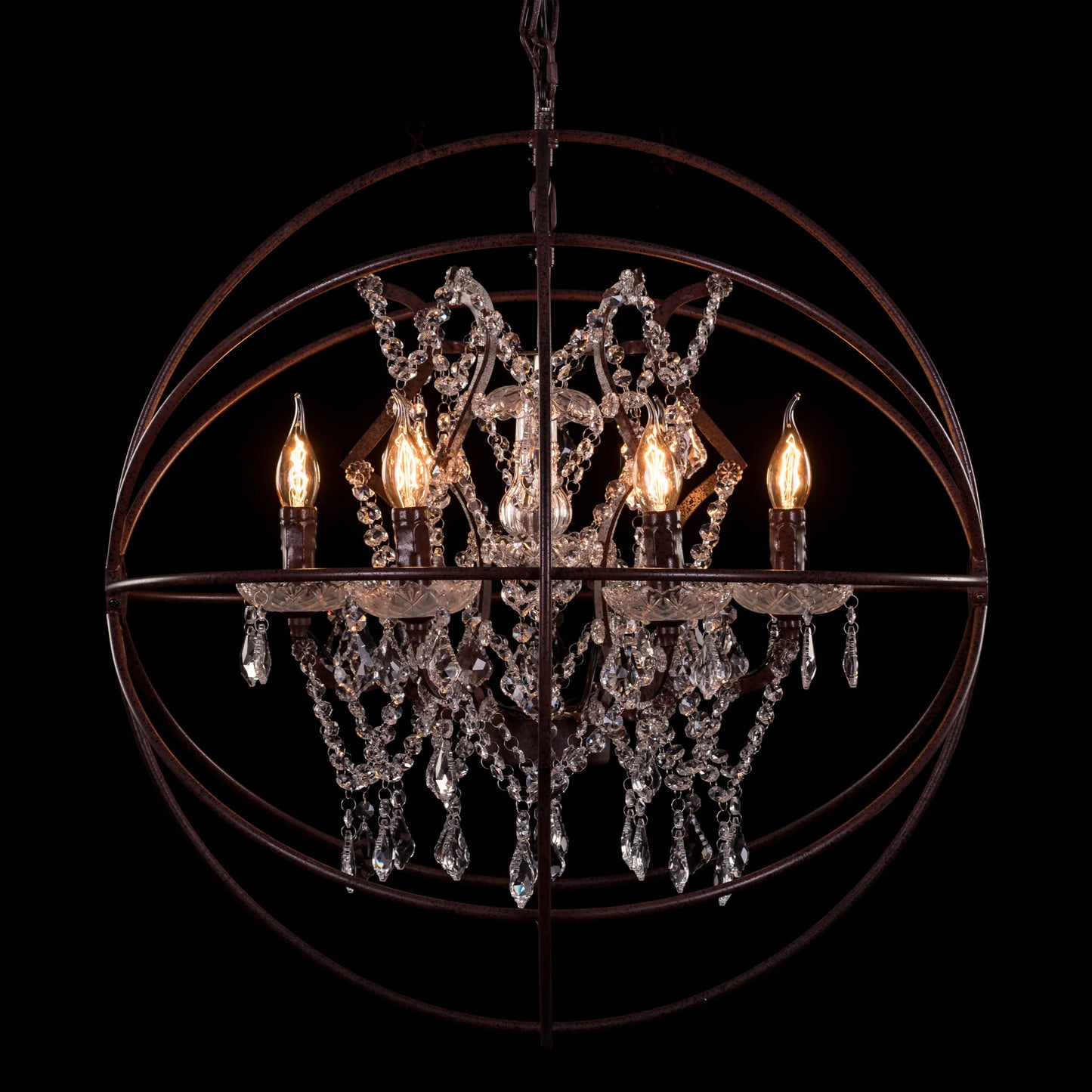 Moonlight Rendezvous Crystal Chandelier