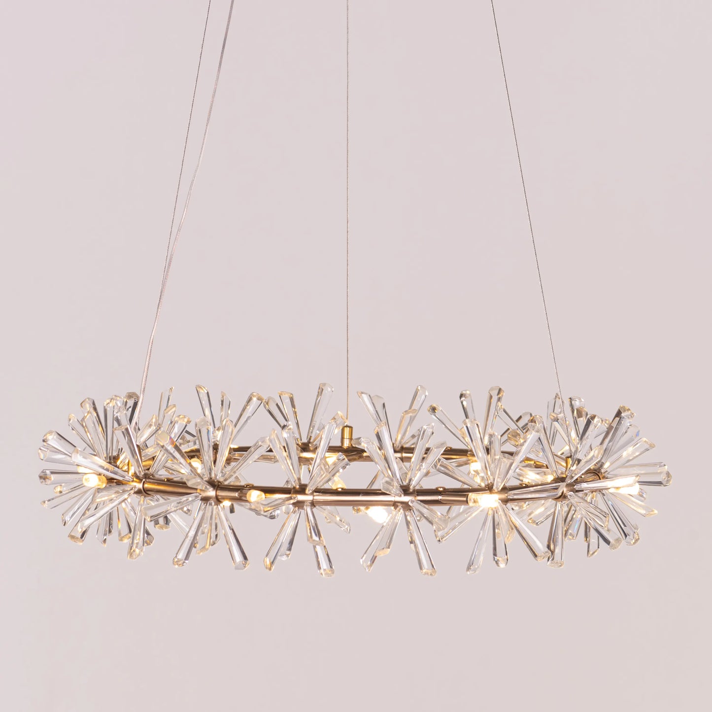 See Me In A Crown (Large, Gold) Crystal Chandelier