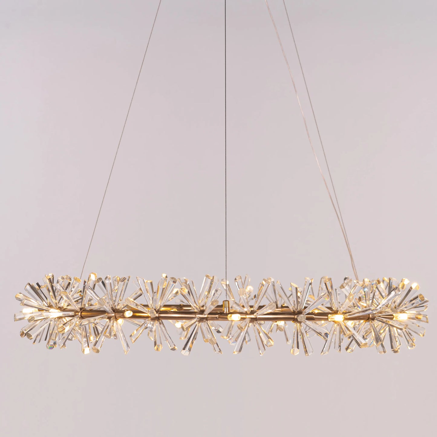 See Me In A Crown (Large, Gold) Crystal Chandelier