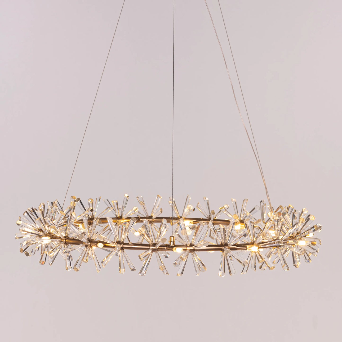 See Me In A Crown (Large, Gold) Crystal Chandelier