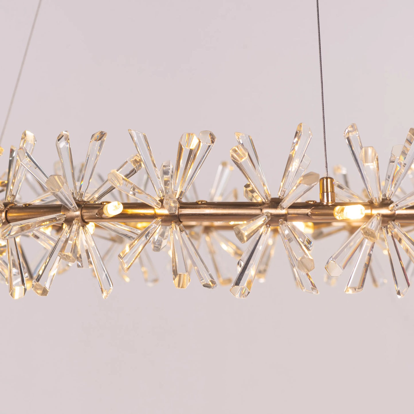 See Me In A Crown (Large, Gold) Crystal Chandelier