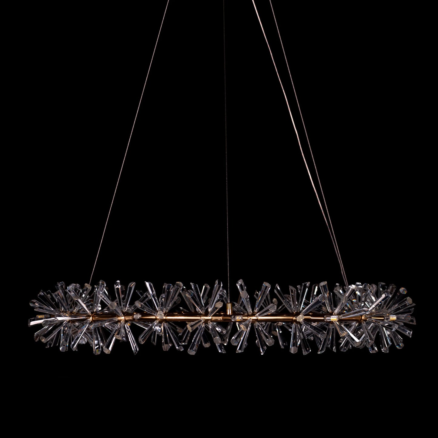 See Me In A Crown (Large, Gold) Crystal Chandelier