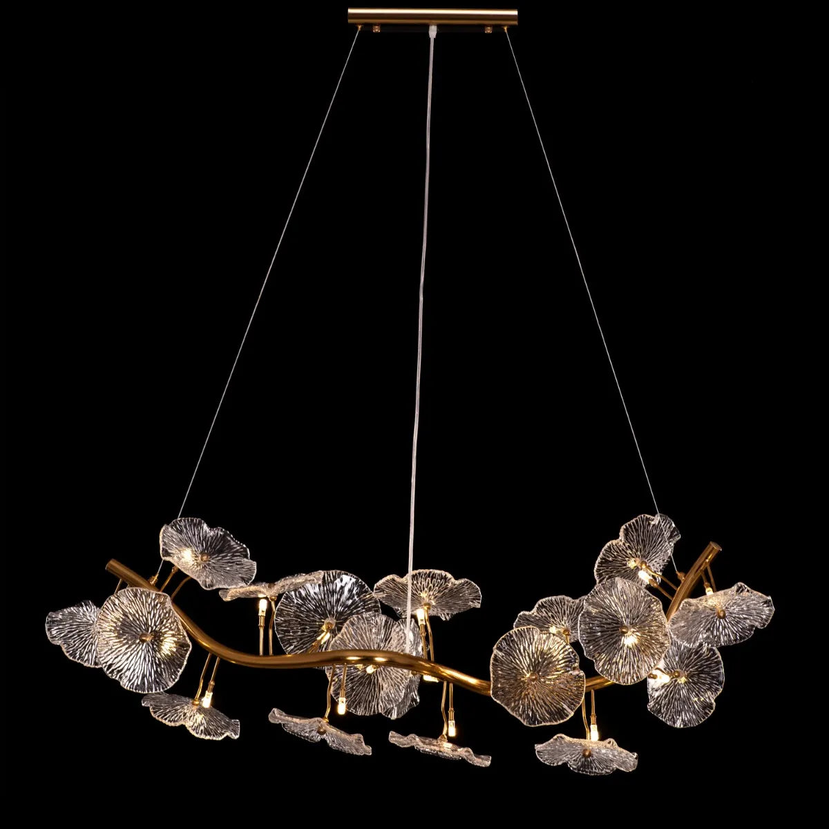 Written In The Stars (Matte Gold) Tree Branch Chandeliers