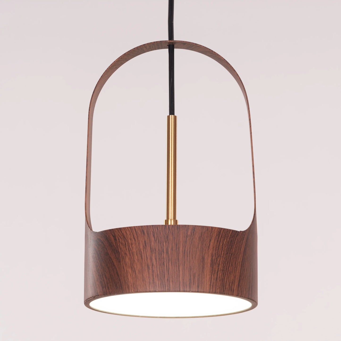 Smart Move (Wooden, Built-In LED) Pendant Light