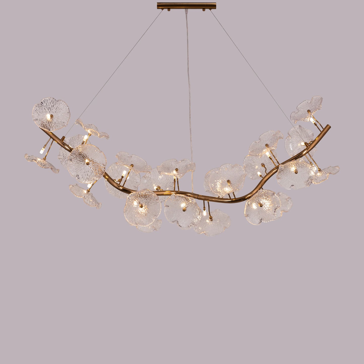 Written In The Stars (Matte Gold) Tree Branch Chandeliers