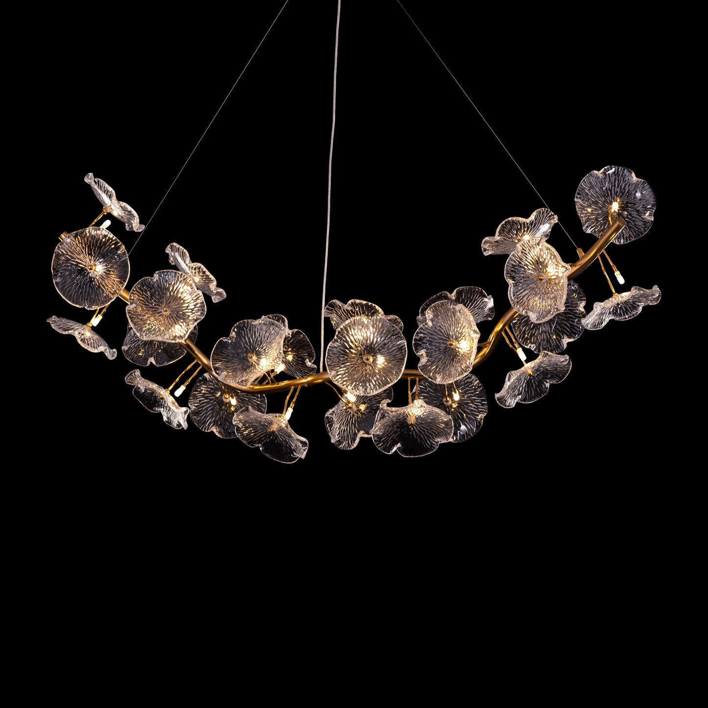 Written In The Stars (Matte Gold) Tree Branch Chandeliers