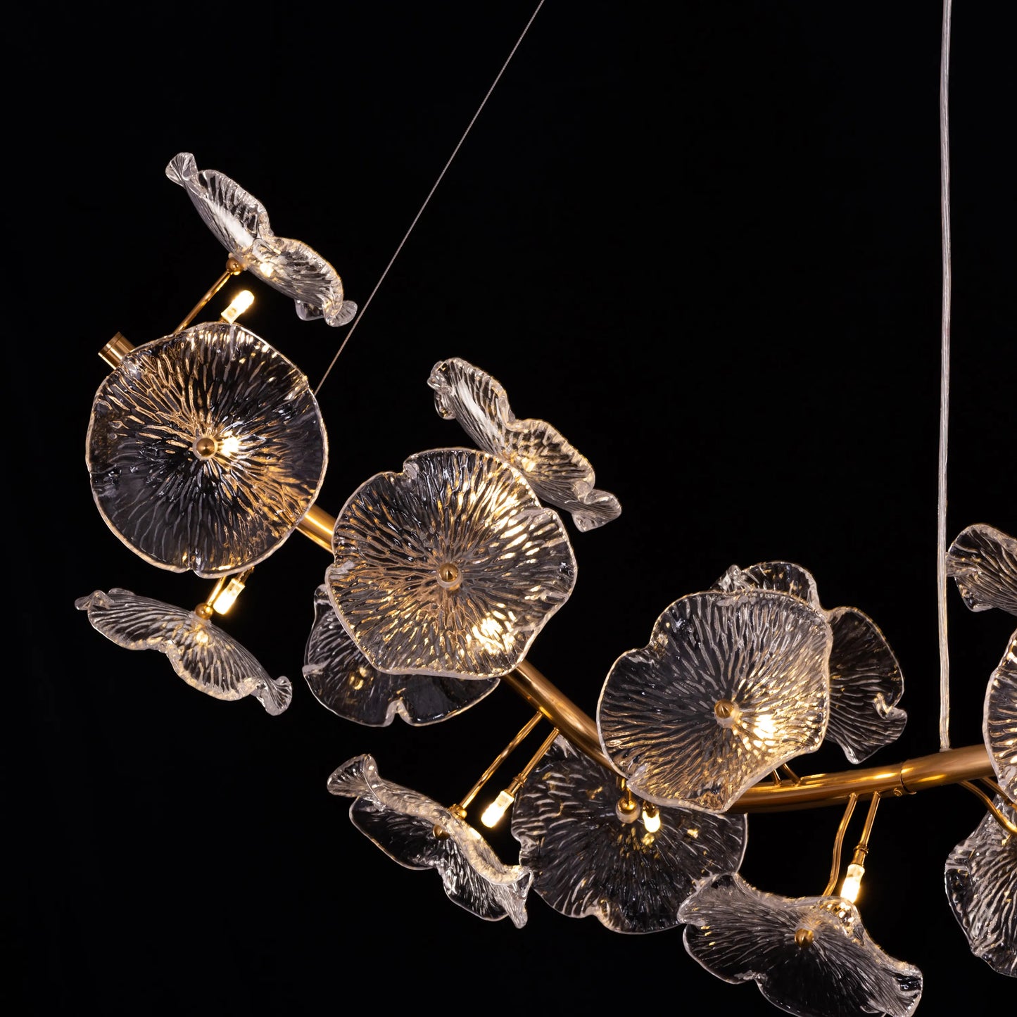 Written In The Stars (Matte Gold) Tree Branch Chandeliers