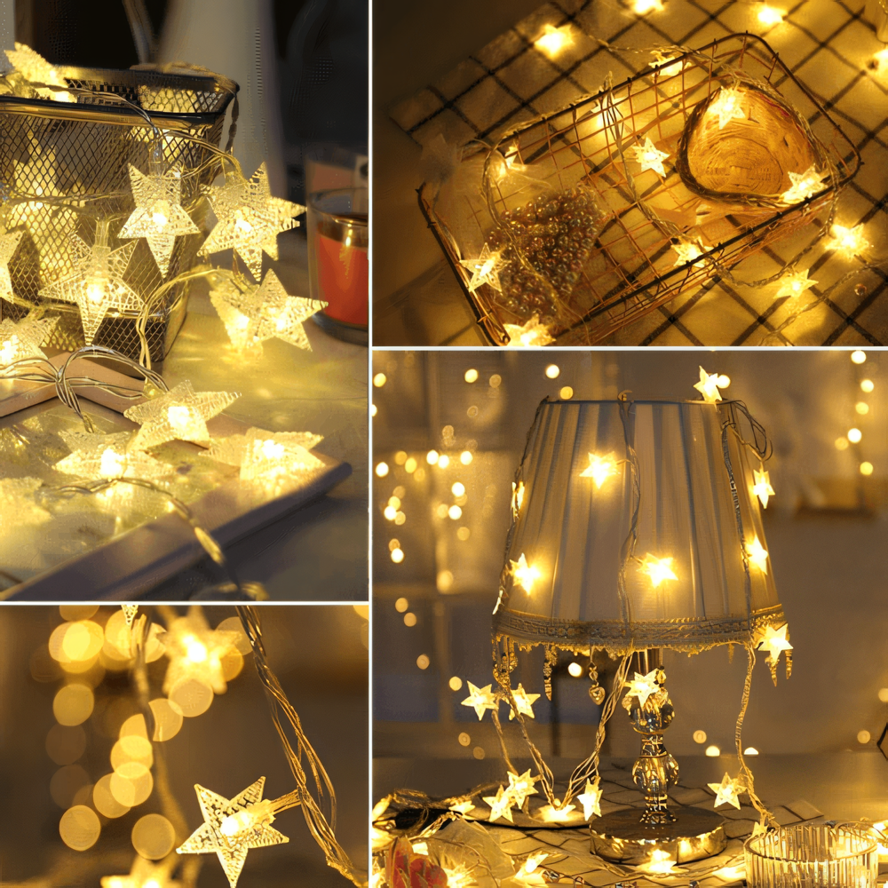 Star String Decorative LED Fairy Light