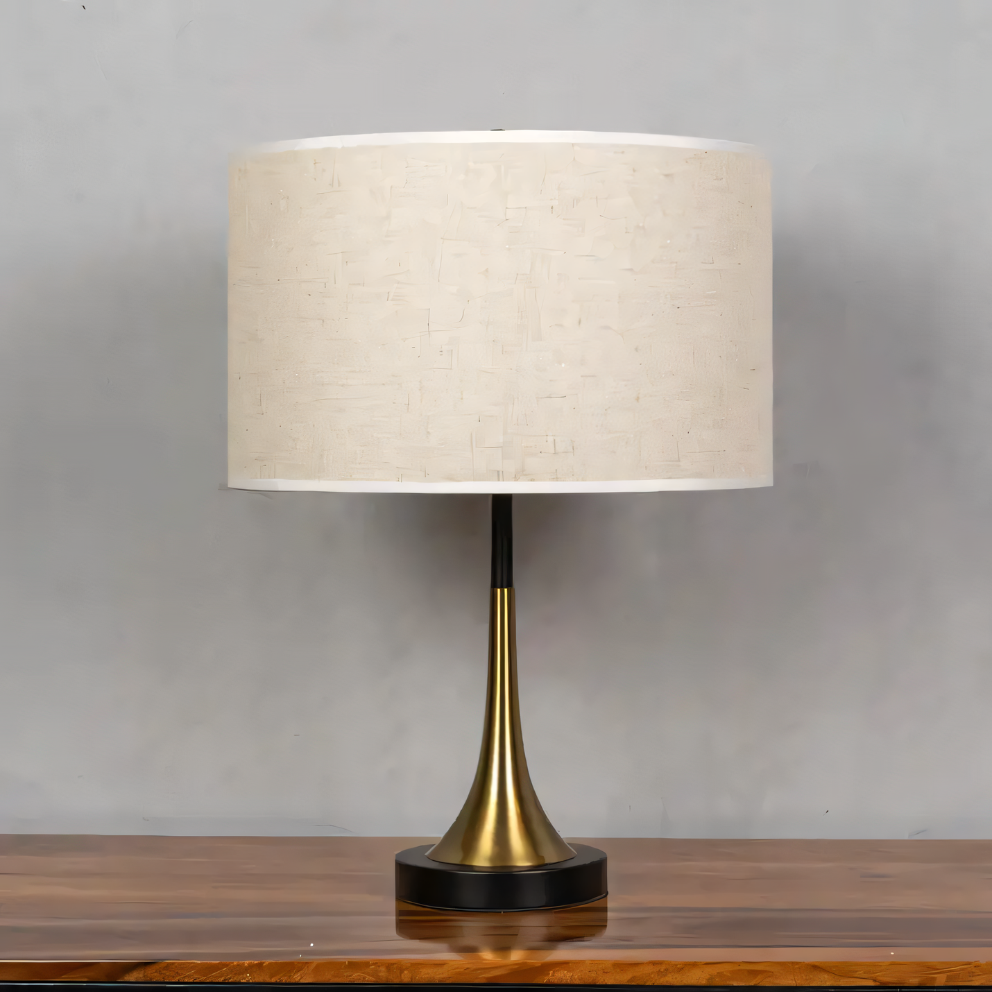 Exquisite marble lamp base with unique veining patterns