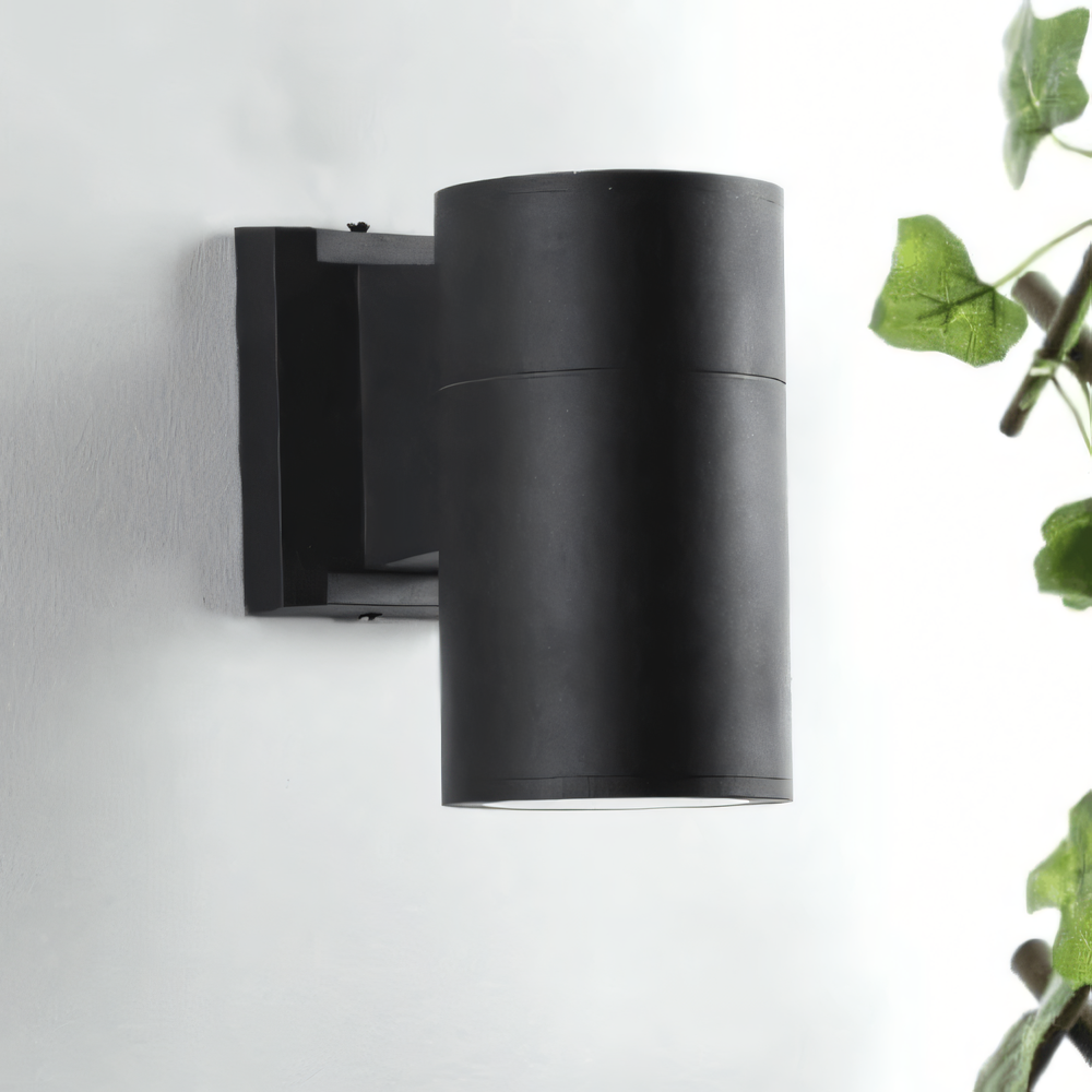 Protective wall light warding off darkness