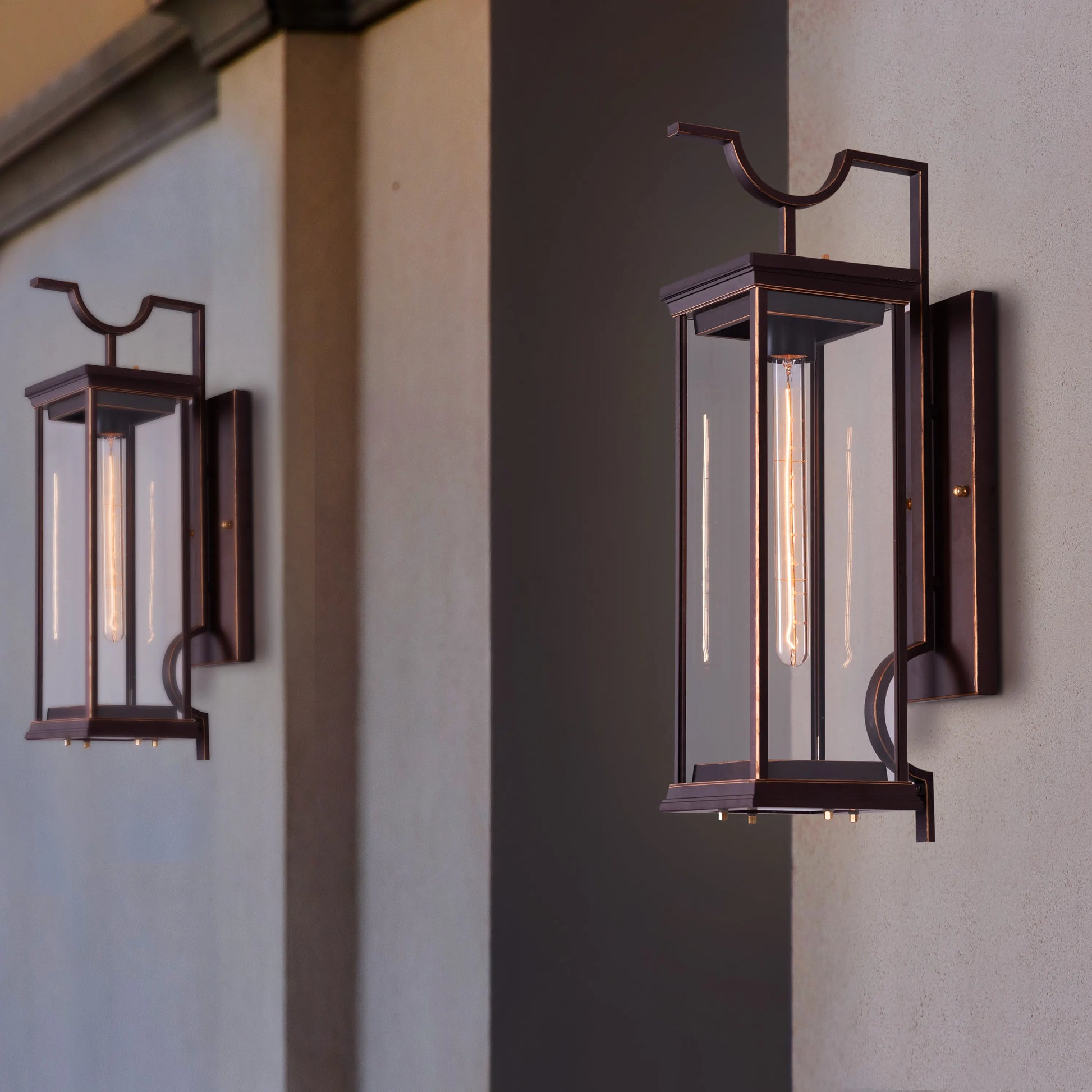 Frame of Mind Outdoor/Indoor Wall Light – a modern, geometric lighting fixture with energy-efficient LEDs, designed to enhance outdoor and indoor spaces with warm and even illumination.