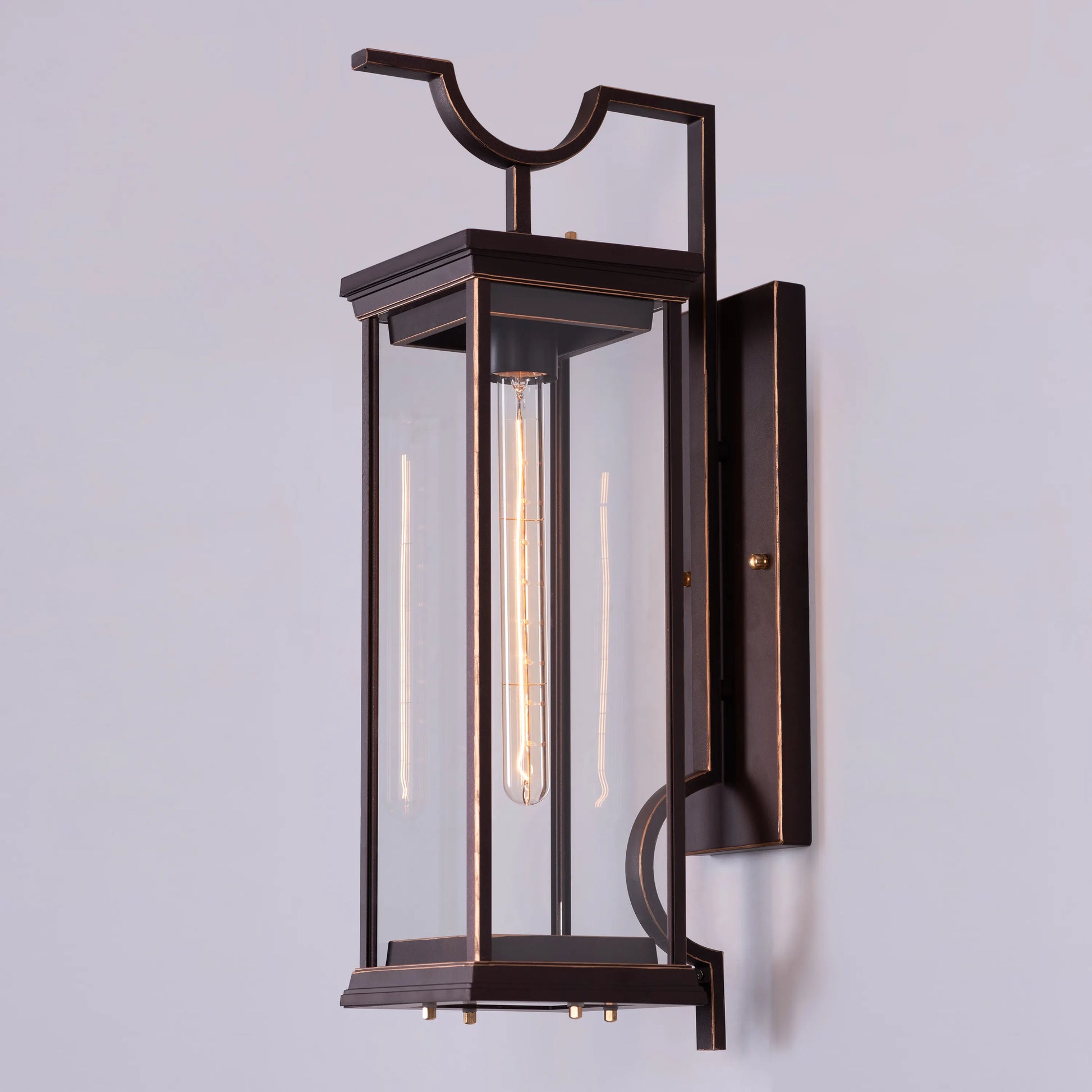 Frame of Mind Outdoor/Indoor Wall Light – a modern, geometric lighting fixture with energy-efficient LEDs, designed to enhance outdoor and indoor spaces with warm and even illumination.