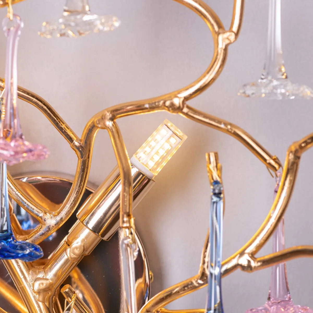 You Said Eternity Crystal Wall Light