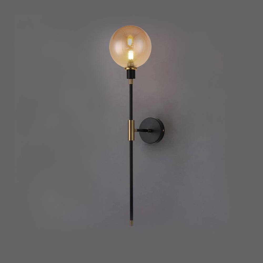 Artisan-crafted wall light, a masterpiece of light and shadow