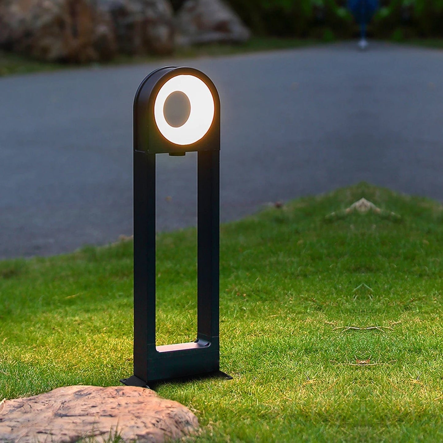 Durable and sleek Bollard Light blending with historic façades