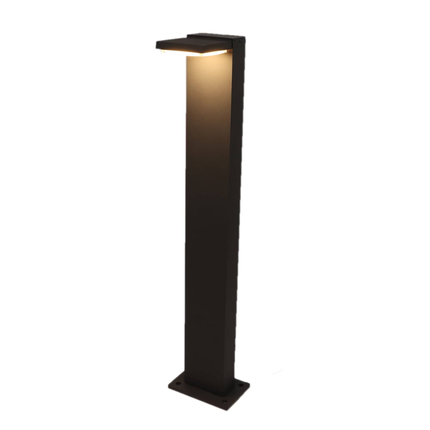 Sustainable L-shaped bollard lights for eco-conscious gardens