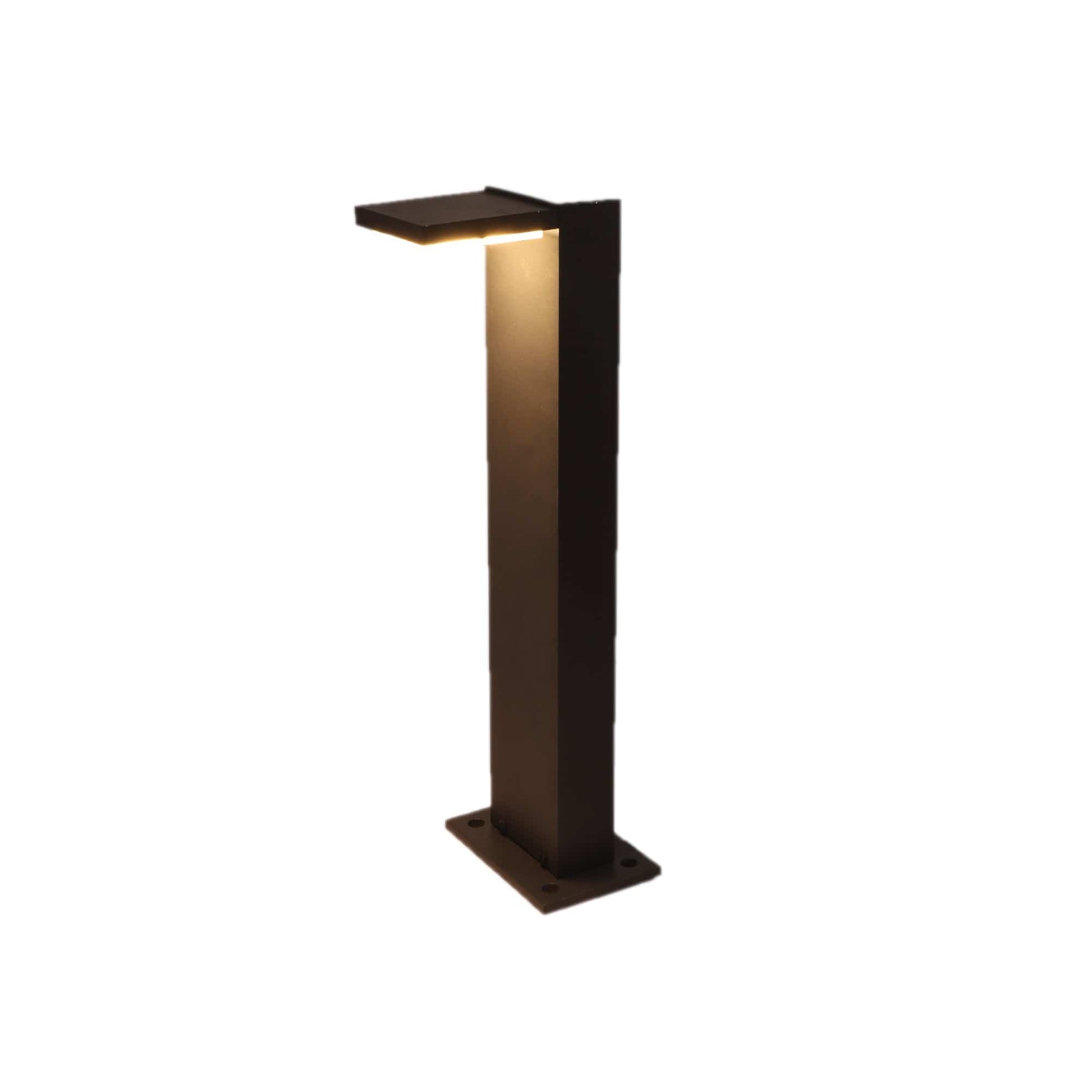 Sustainable L-shaped bollard lights for eco-conscious gardens