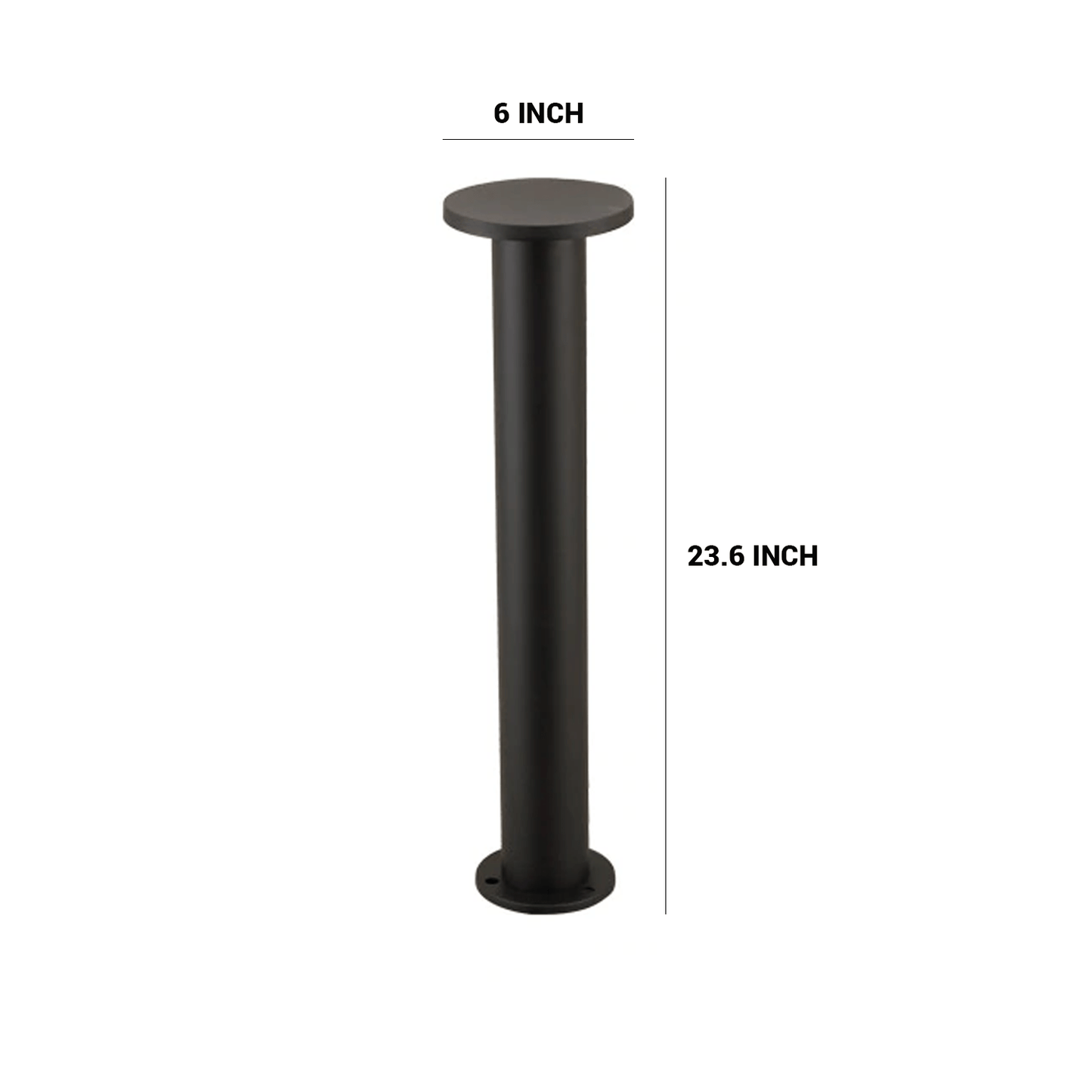 Durable and sustainable bollard light construction